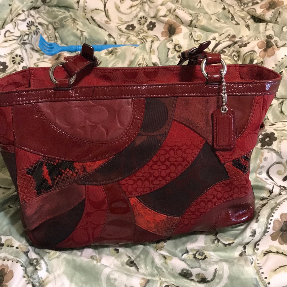 Nice red leather inSuede Patted leather❤️❤️❤️